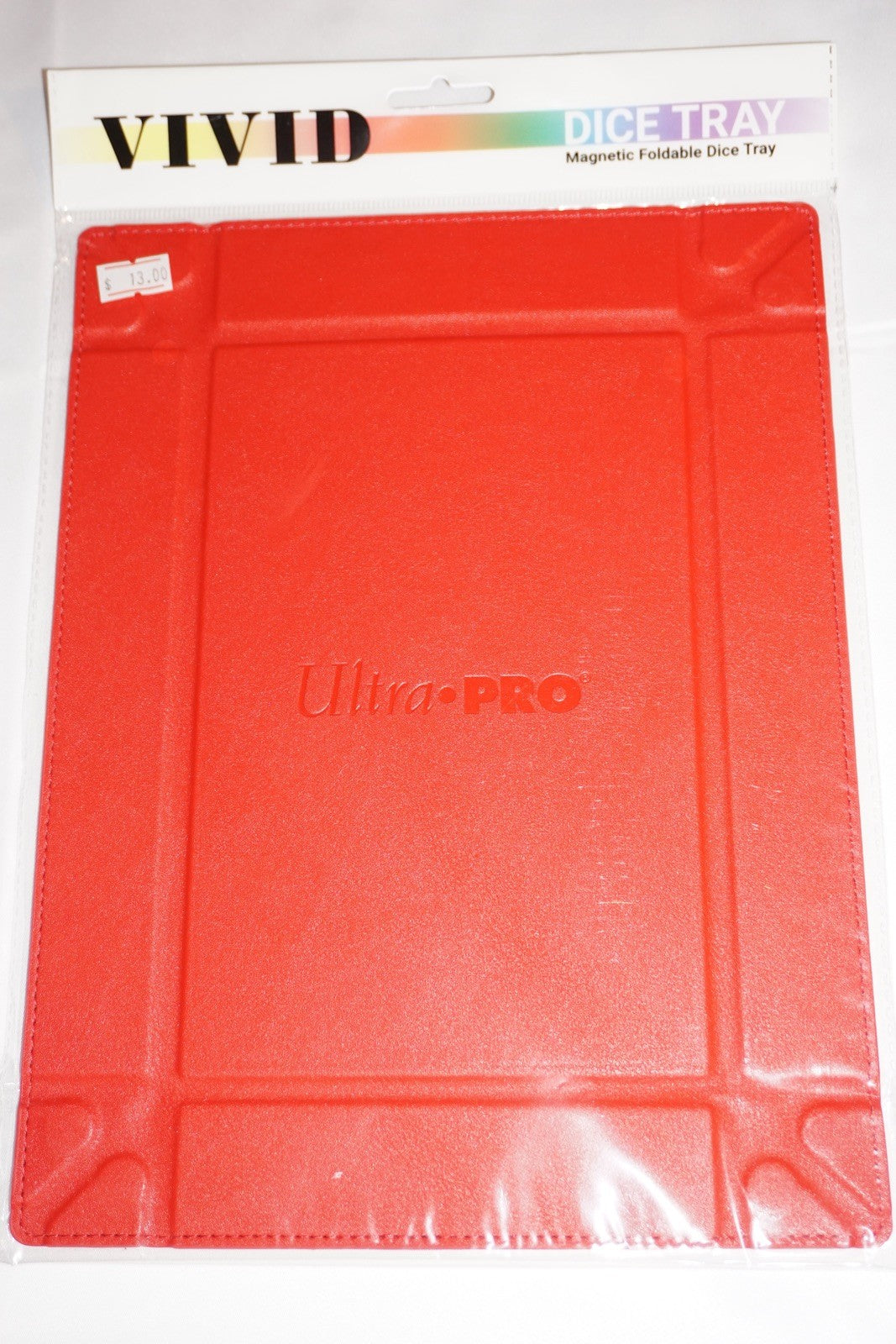 Ultra Pro Dice Tray Foldable Vivid Red