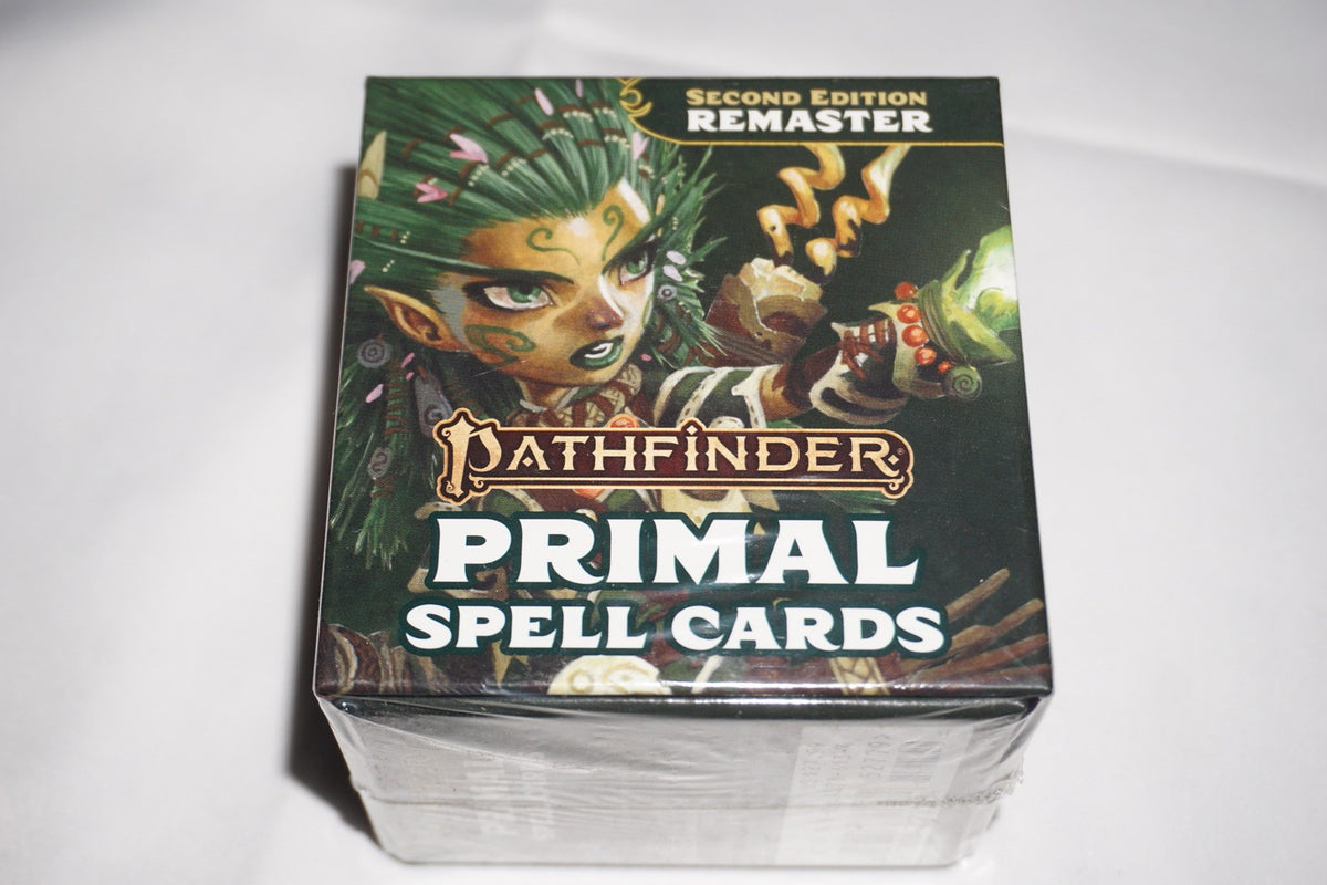 Pathfinder Primal Spell Cards Second Edition Remaster NEW