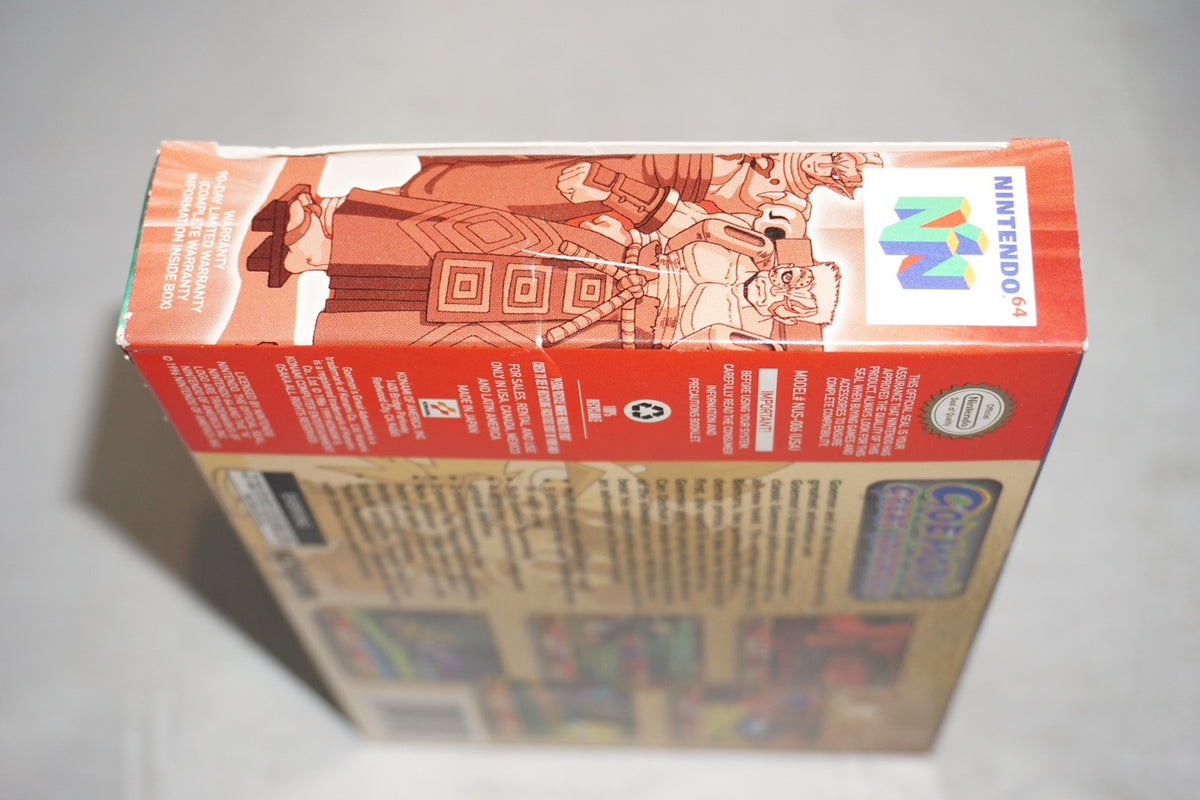 Goemon's Great Adventure (Nintendo 64 N64) Complete in Box w/ Reg Card CIB