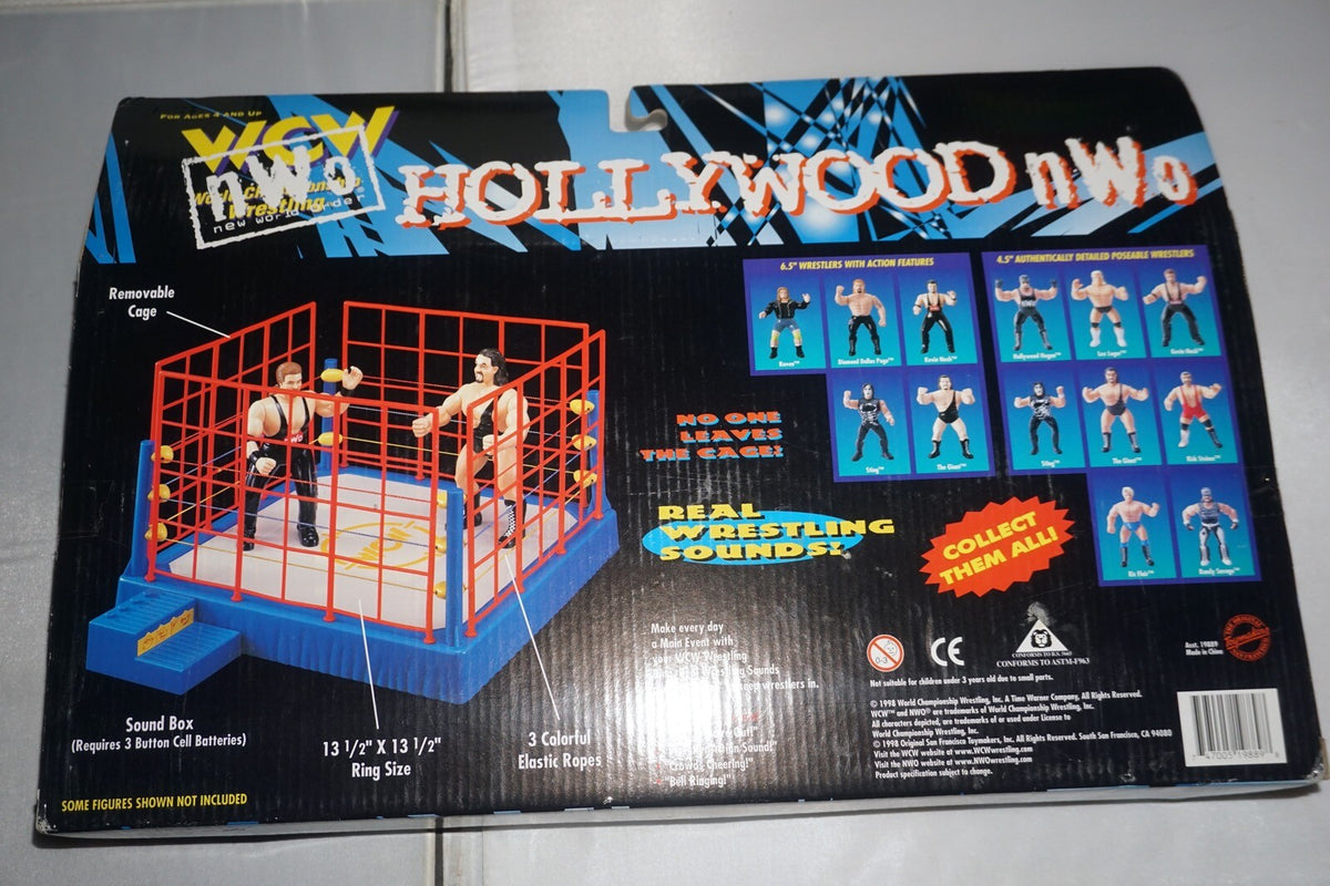 Wcw Nwo Hollywood Hulk Hogan Marcus Bagwell Giant Scott Steiner Figure NEW #10