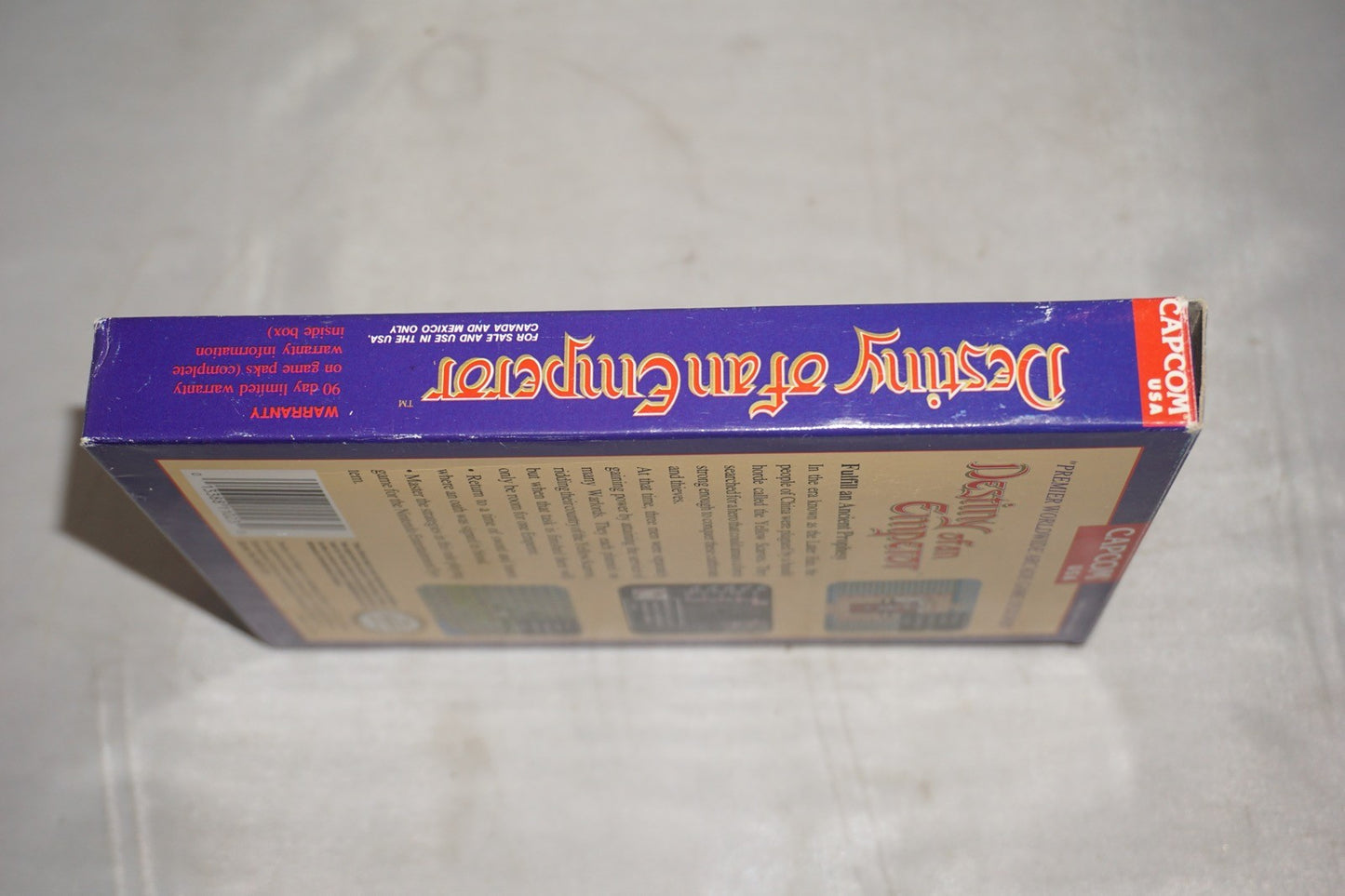 Destiny Of An Emperor (Nintendo NES) Complete in Box CIB