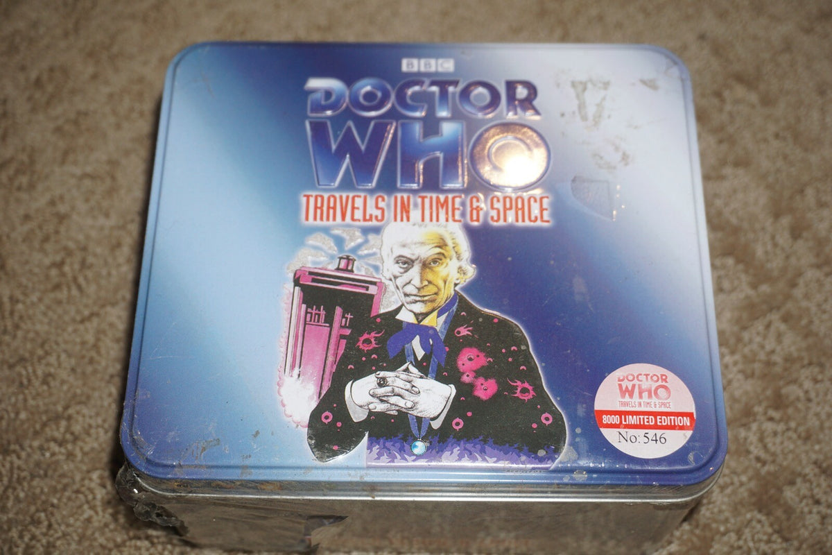 Doctor Who: Travels in Time and Space Limited Edition CD Tin Set NEW Sealed