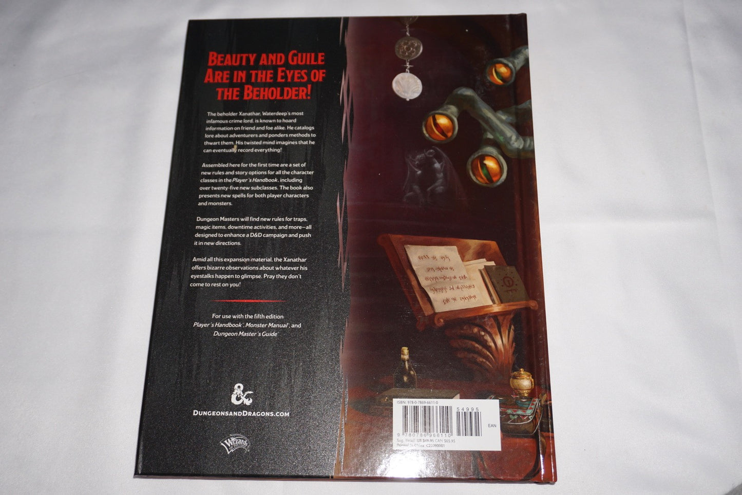 Xanathar's Guide To Everything Hardcover Book Dungeons & Dragons D&D NEW