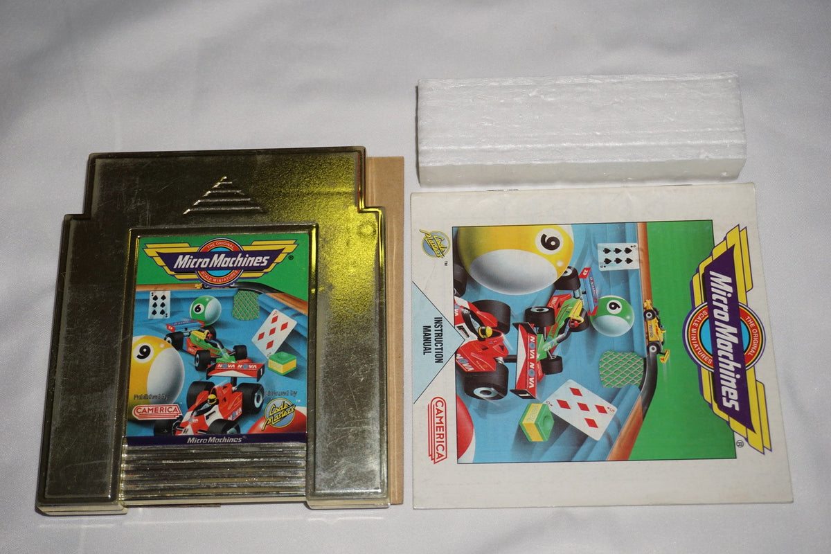 Micro Machines (Nintendo NES) Complete in Box CIB