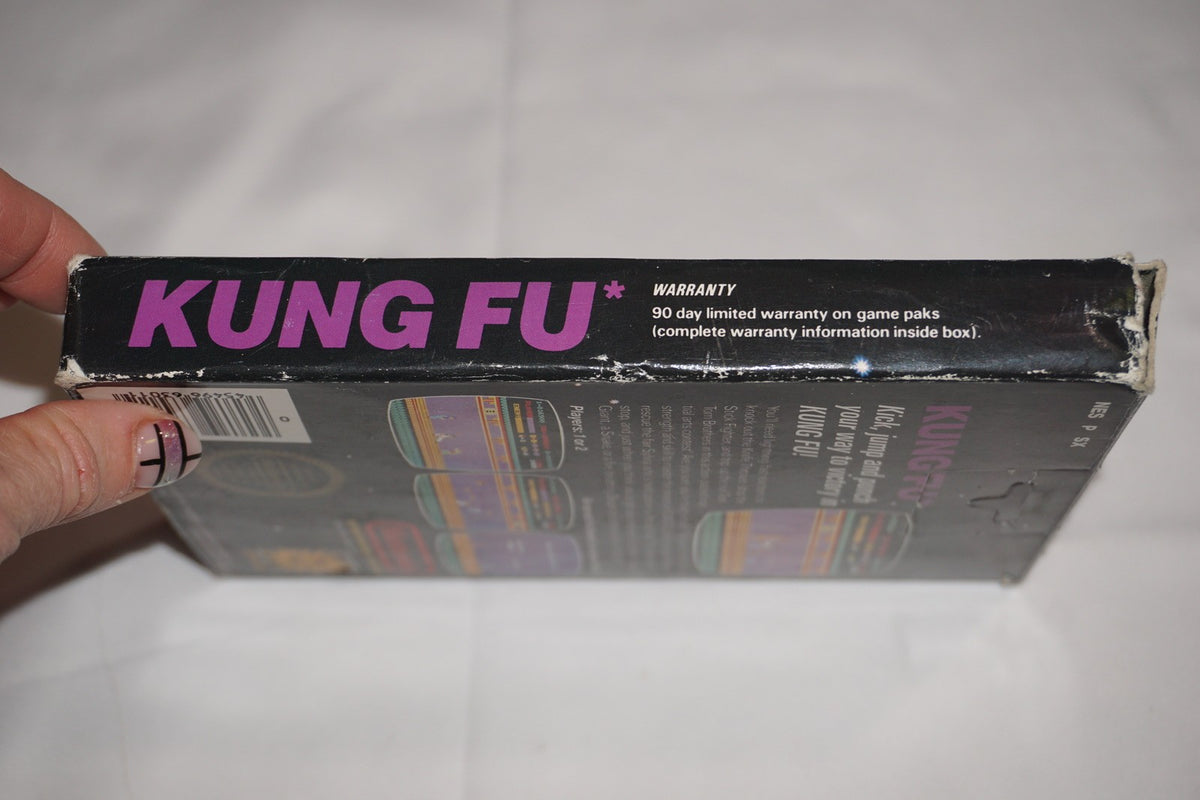 Kung Fu 5 Screw Hangtab (Nintendo NES) Complete in Box CIB