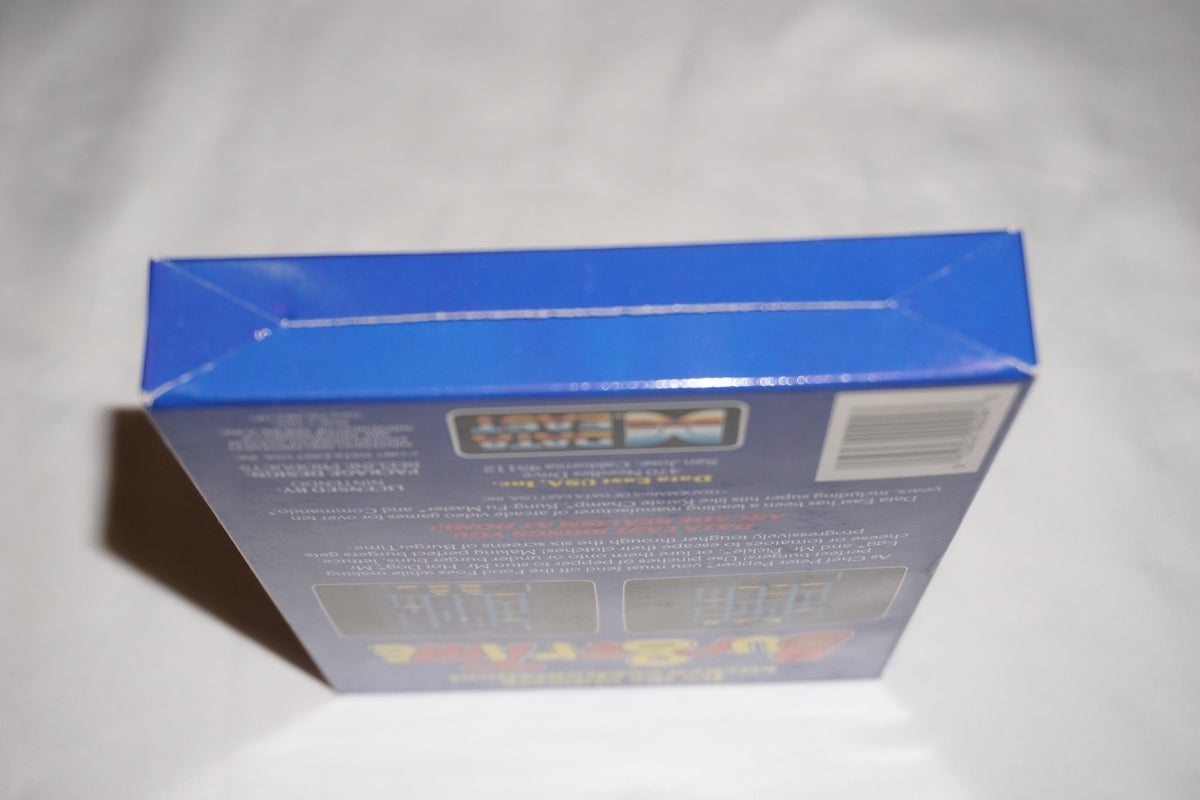 Burgertime (Nintendo NES) Complete in Box w/ Reg CIB