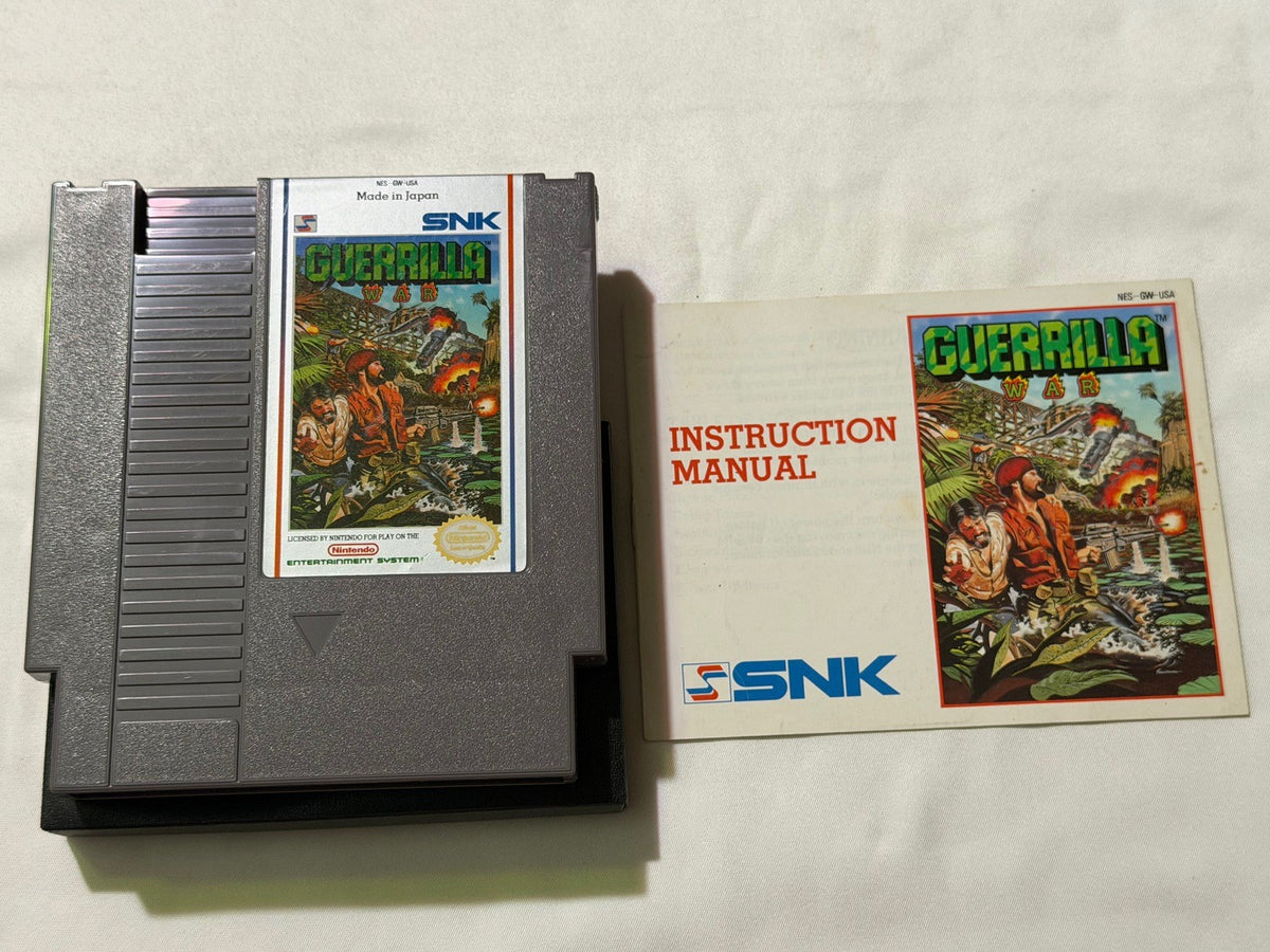 Guerrilla War (Nintendo NES) Complete in Box CIB