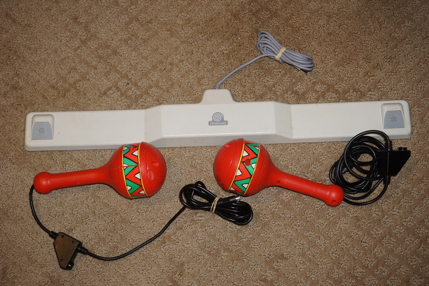 Samba de Amigo Maracas Controller (Sega Dreamcast)