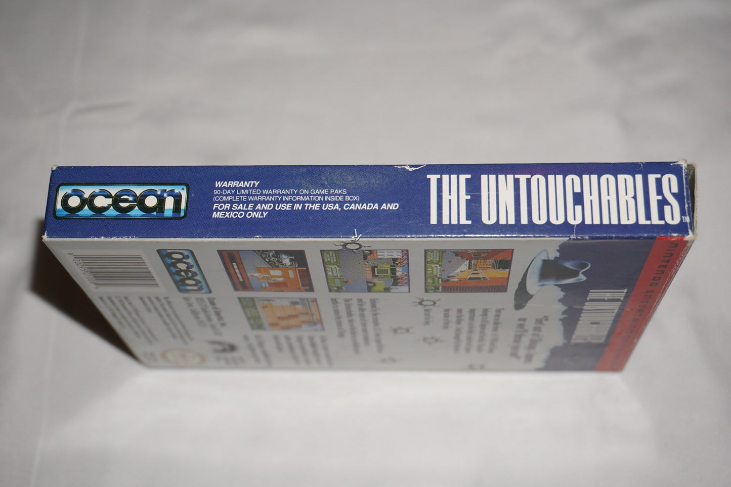 Untouchables Blue Variant (Nintendo NES) Complete in Box CIB