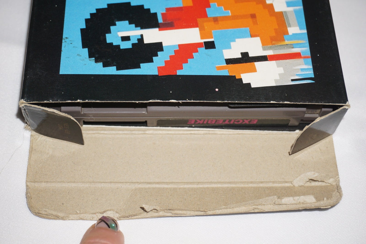 Excitebike Round Rev A (Nintendo NES) Complete in Box CIB