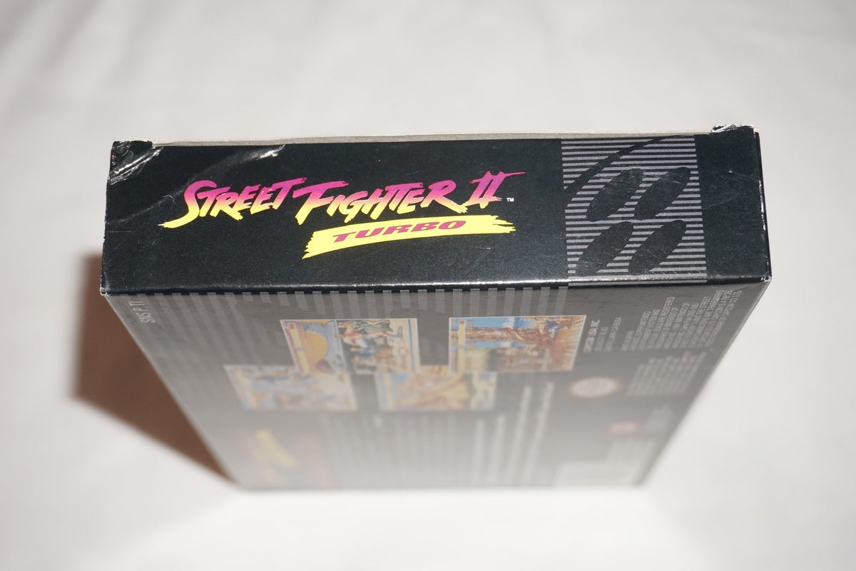 Street Fighter II Turbo (Super Nintendo SNES) Complete in Box CIB