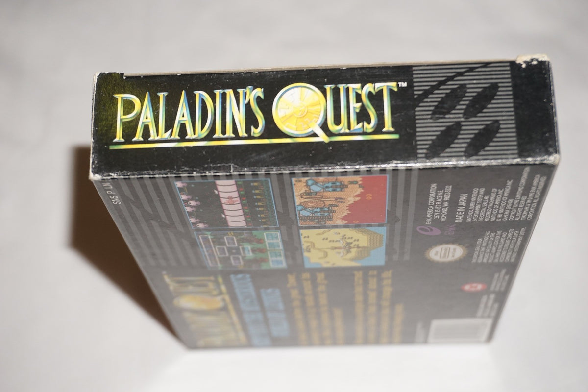 Paladin's Quest (Super Nintendo SNES) Complete in Box w/ Chart CIB