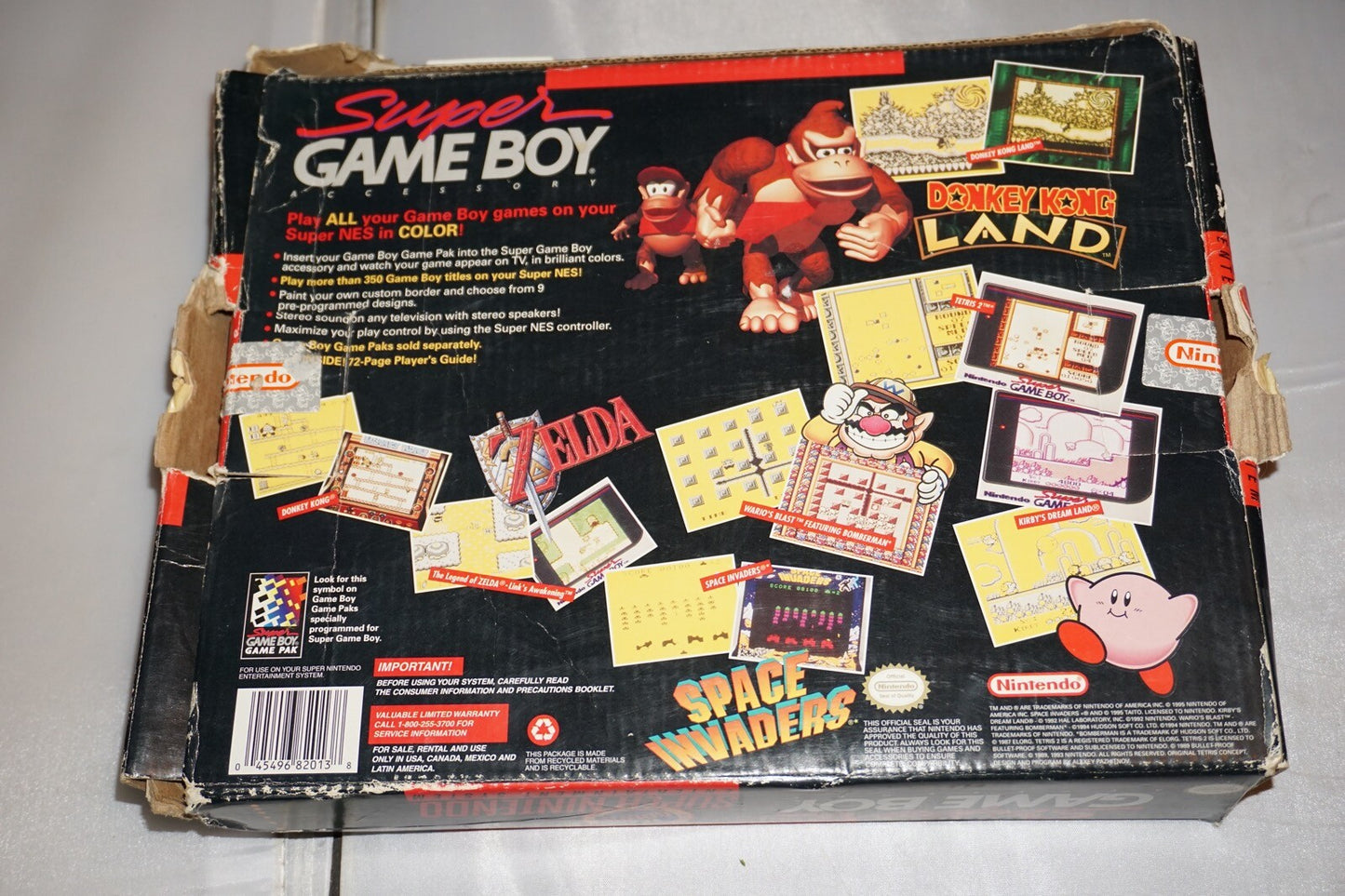 Super Game Boy (Super Nintendo SNES) Complete in Box CIB w/ Guide