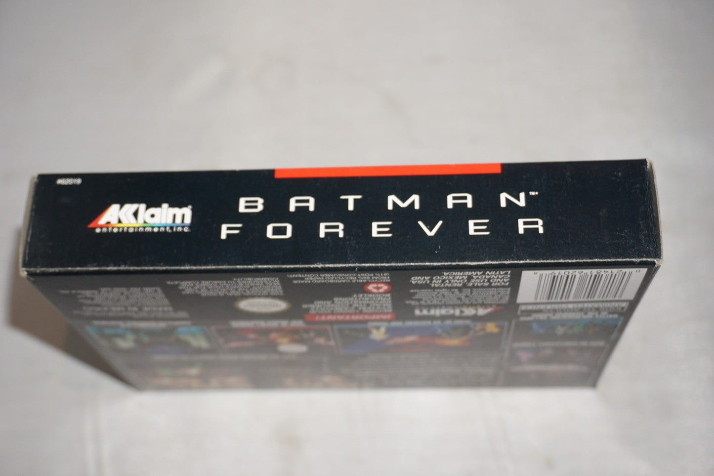 Batman Forever (Super Nintendo SNES) Complete in Box CIB