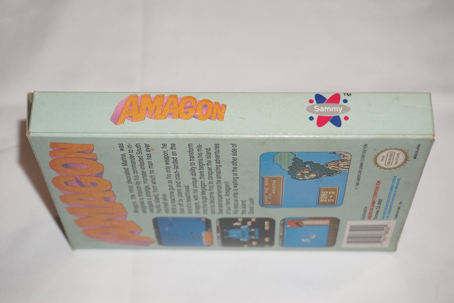 Amagon (Nintendo NES) Complete in Box CIB