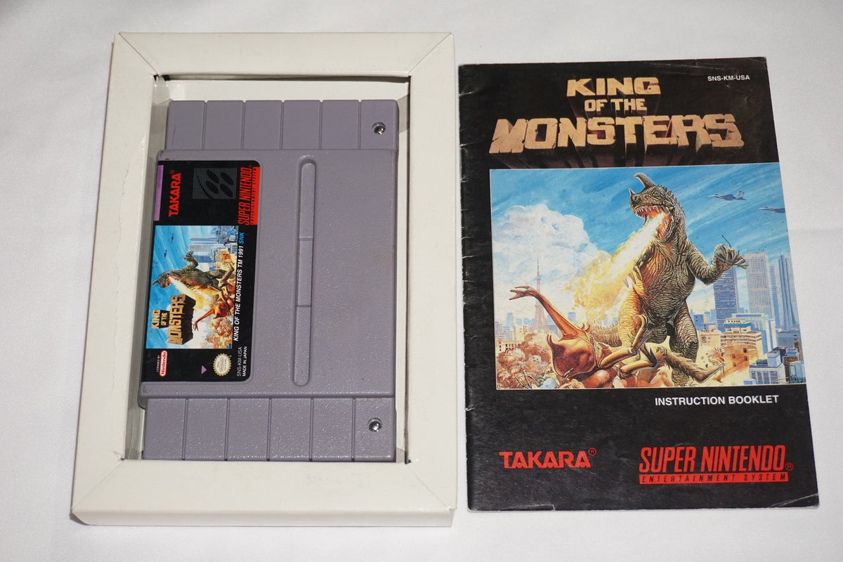 King of the Monsters 1 (Super Nintendo SNES) Complete in Box CIB