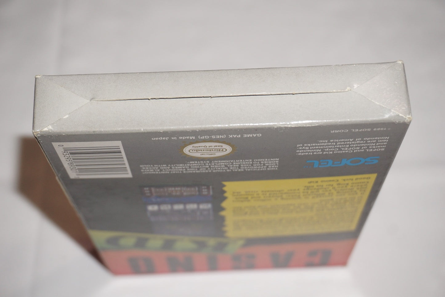 Casino Kid 1 (Nintendo NES) Complete in Box w/ Reg Card CIB