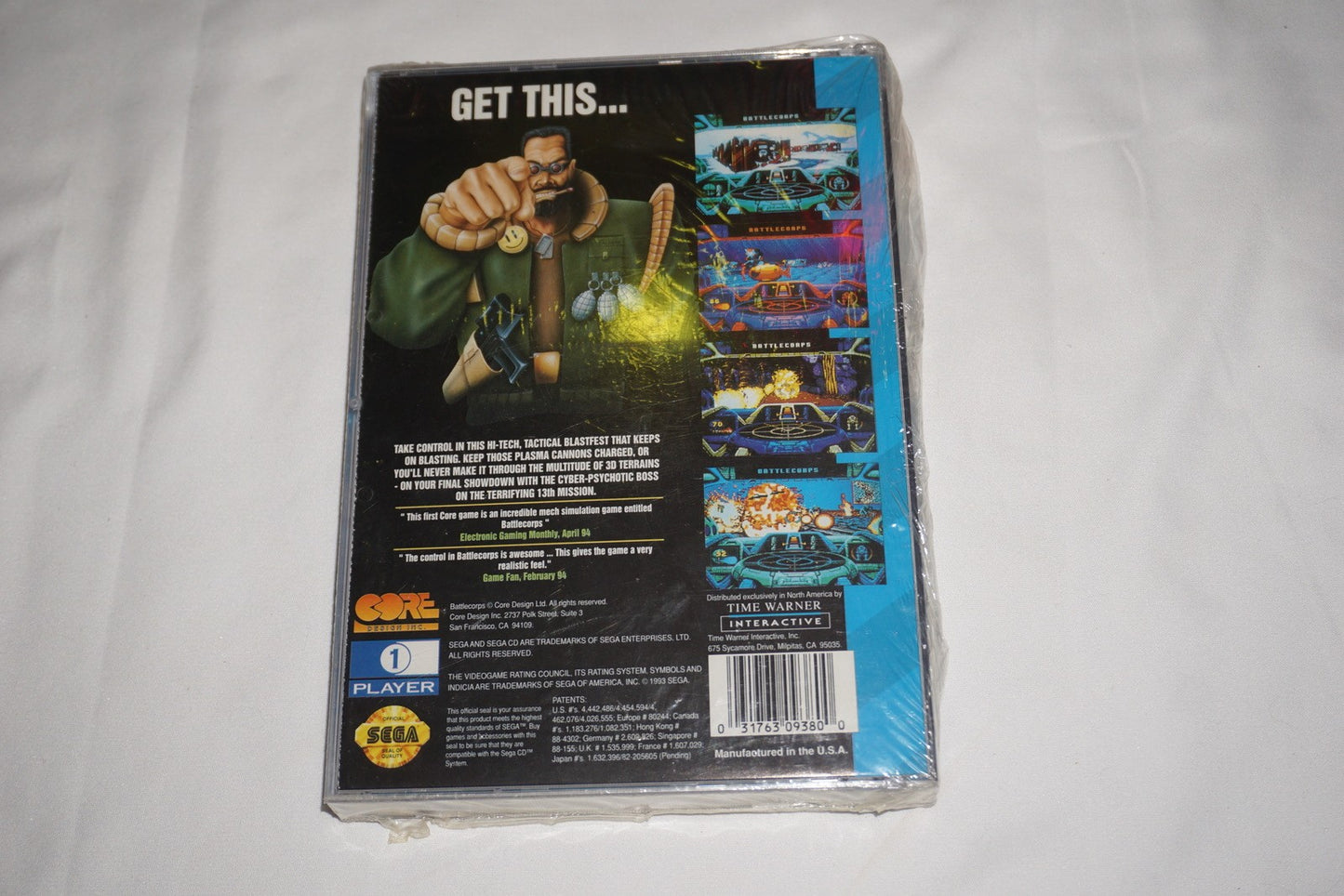 Battlecorps (Sega CD) Complete
