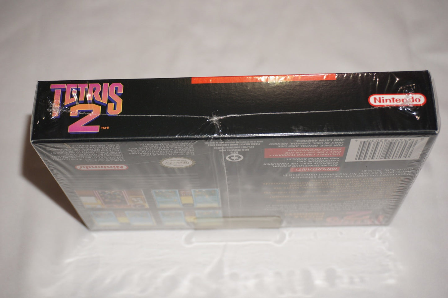 Tetris 2 (Super Nintendo SNES) Complete in Box CIB Near Mint