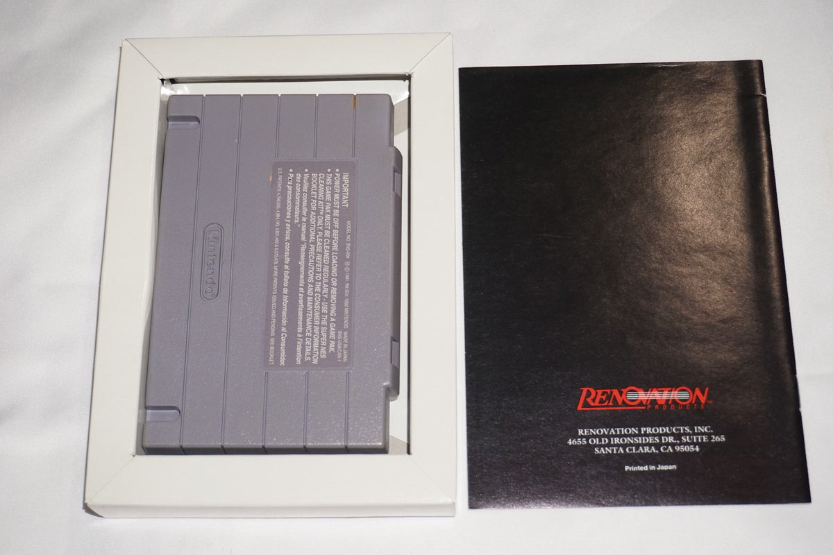 Doomsday Warrior (Super Nintendo SNES) Complete in Box CIB