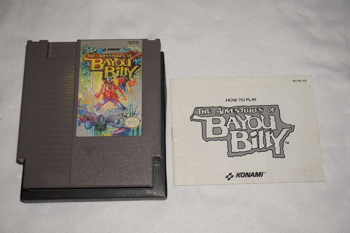 Adventures Of Bayou Billy (Nintendo NES) Complete in Box CIB