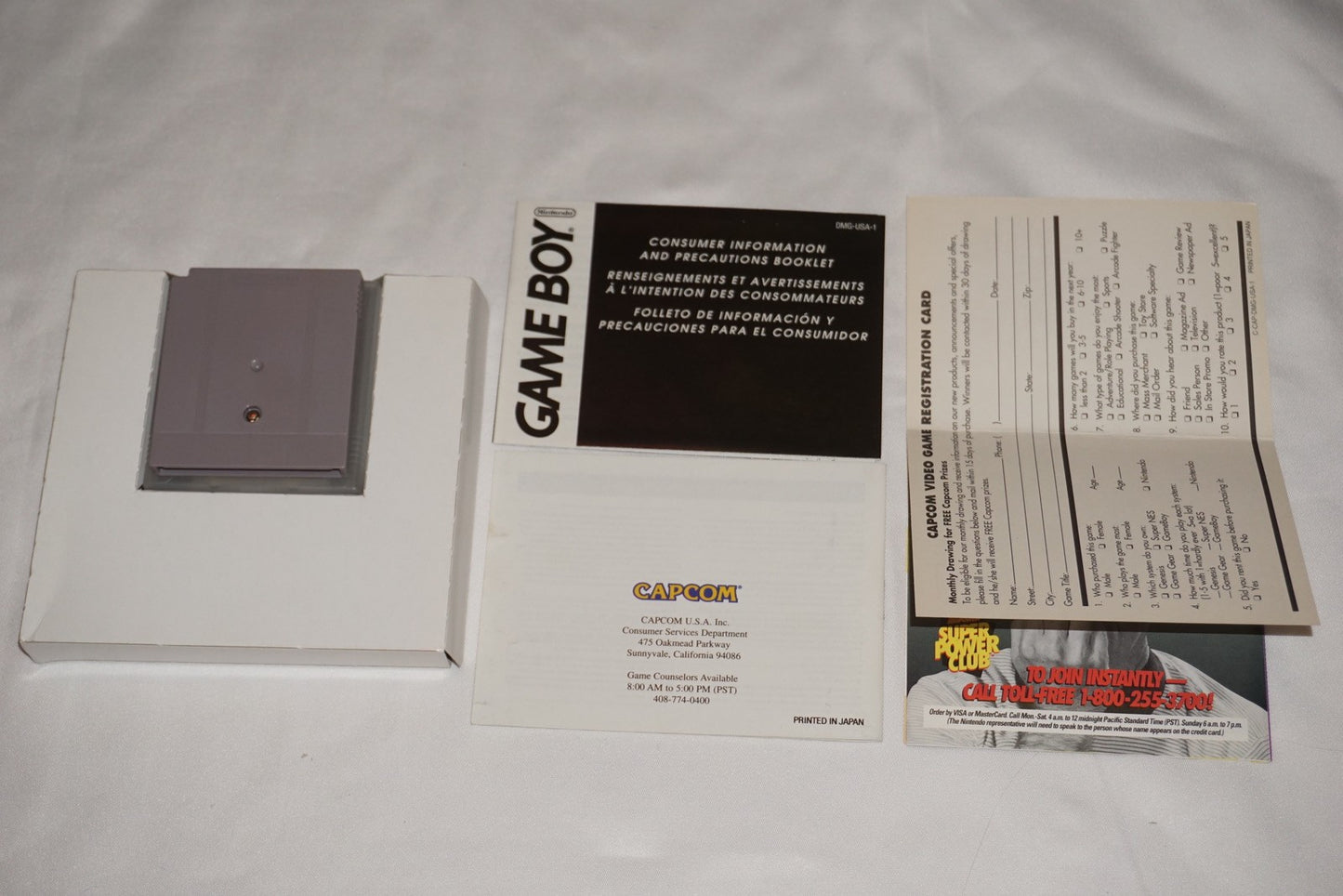 Mega Man V 5 (Nintendo Game Boy Game Boy) Complete in Box w/ Reg CIB Tested