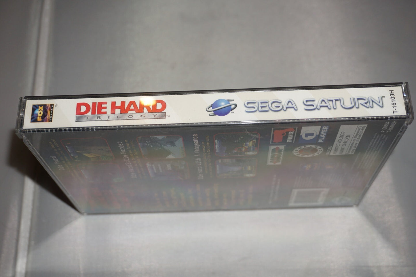 Die Hard Trilogy (Sega Saturn) Complete w/ Reg Card