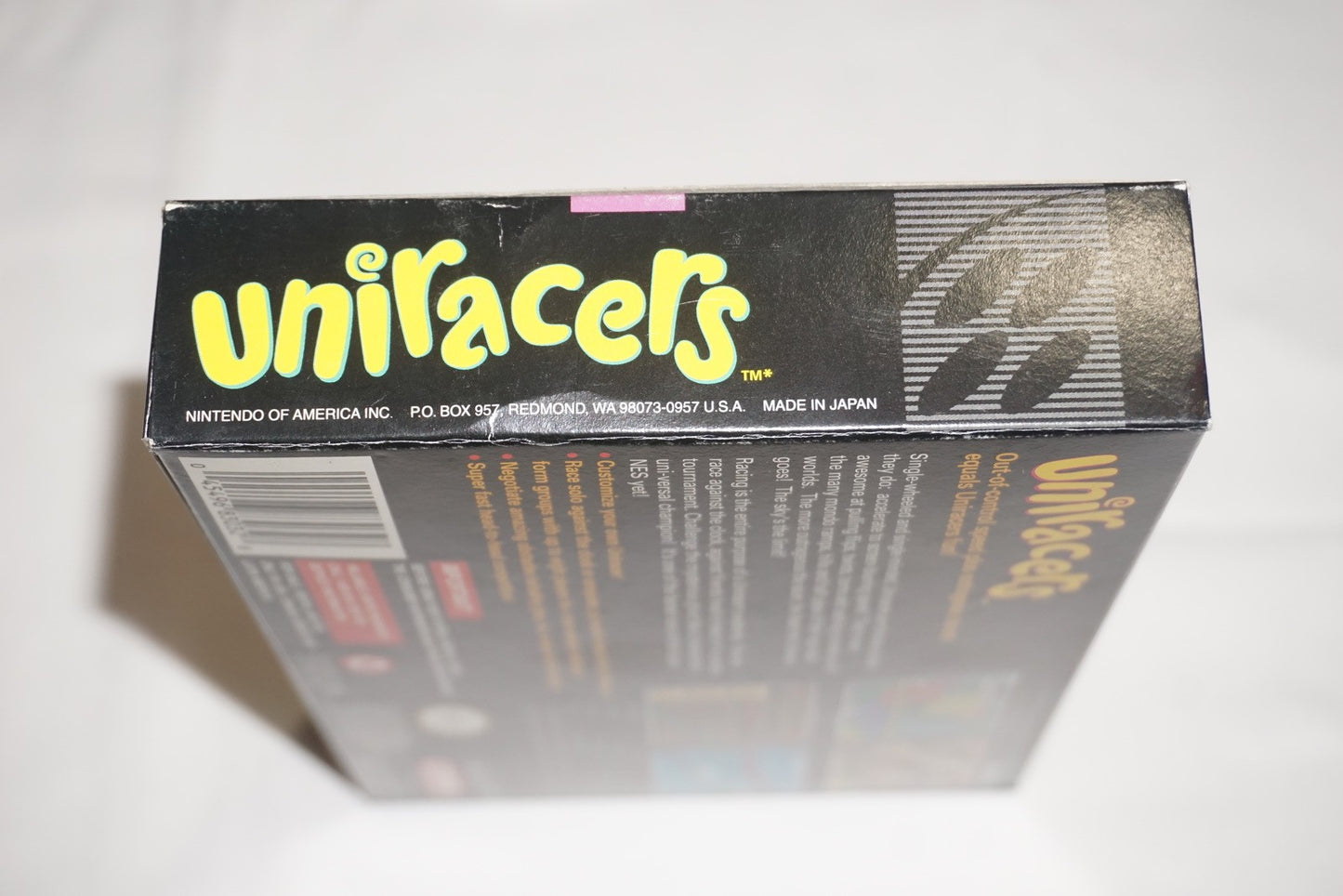 Uniracers (Super Nintendo SNES) Complete in Box w/ Poster CIB