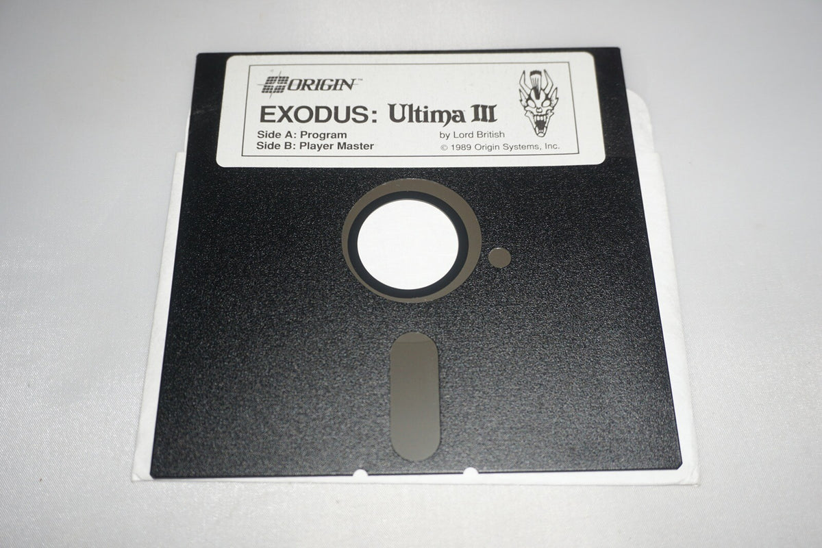 Ultima III Exodus (Atari 400/800) Disk 1 Only