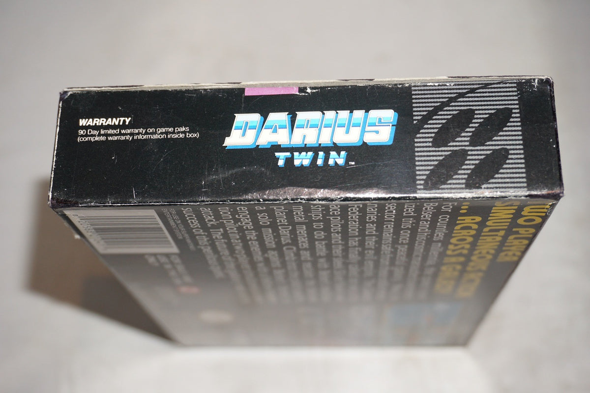 Darius Twin (Super Nintendo SNES) Complete in Box CIB