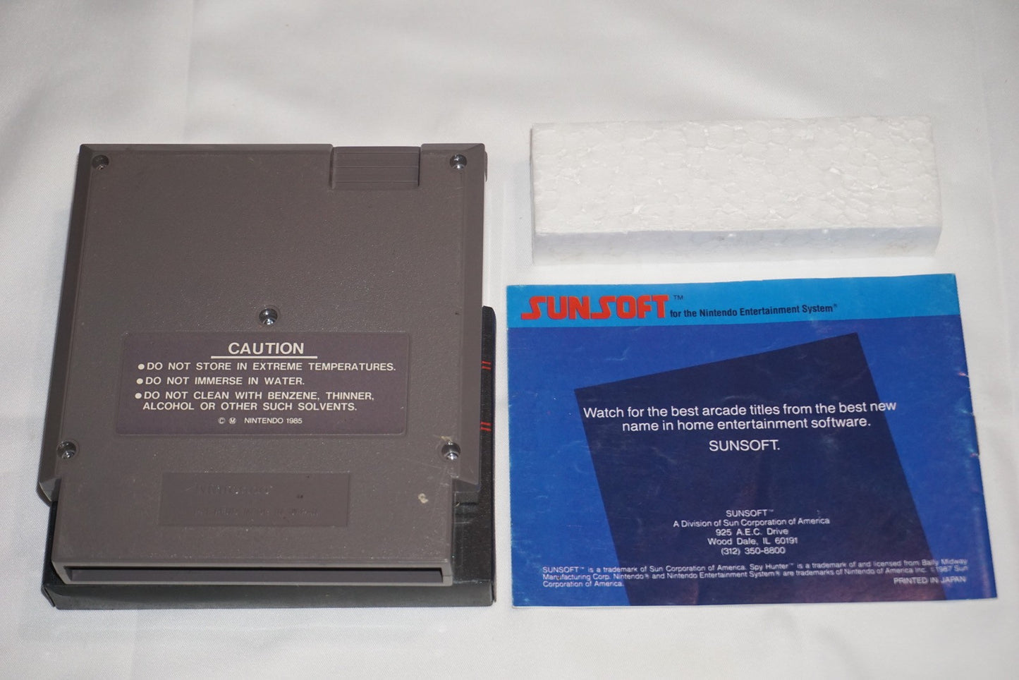 Spy Hunter (Nintendo NES) Complete in Box CIB
