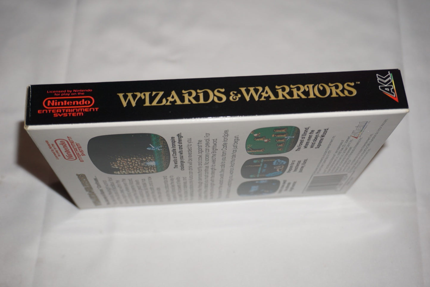 Wizards & Warriors 1 (Nintendo NES) Complete in Box CIB