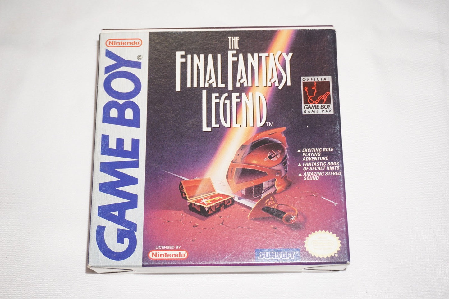 Final Fantasy Legend 1 (Nintendo Game Boy) Complete in Box w/ Poster CIB