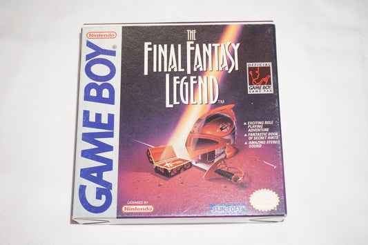 Final Fantasy Legend 1 (Nintendo Game Boy) Complete in Box w/ Poster CIB