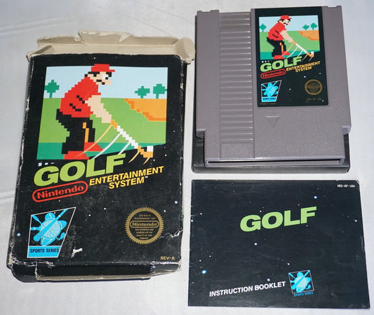 Golf (Nintendo NES) Complete in Box CIB #12