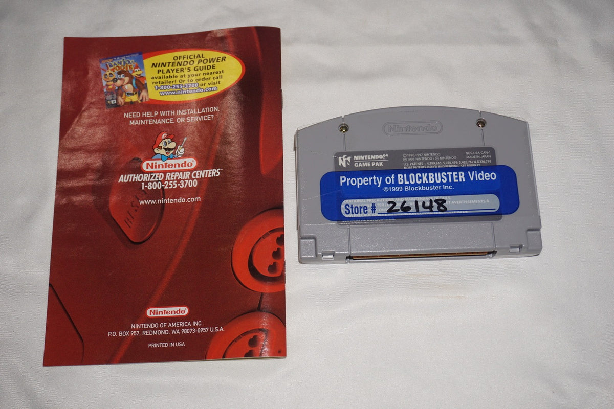 Banjo Tooie (Nintendo 64 N64) Complete in Box CIB Authentic