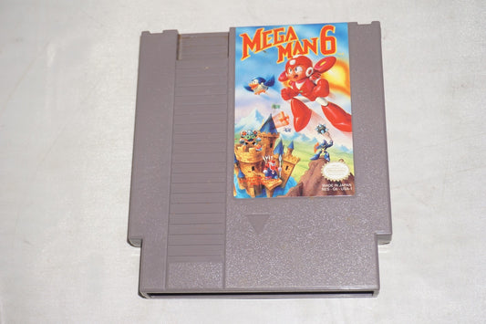 Mega Man 6 (Nintendo NES) Cart Only
