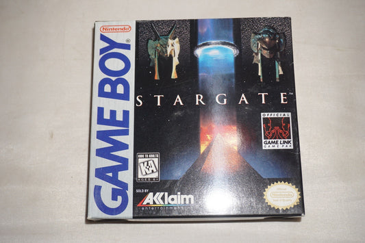 Stargate (Nintendo Gameboy Game Boy GB) Complete CIB Authentic
