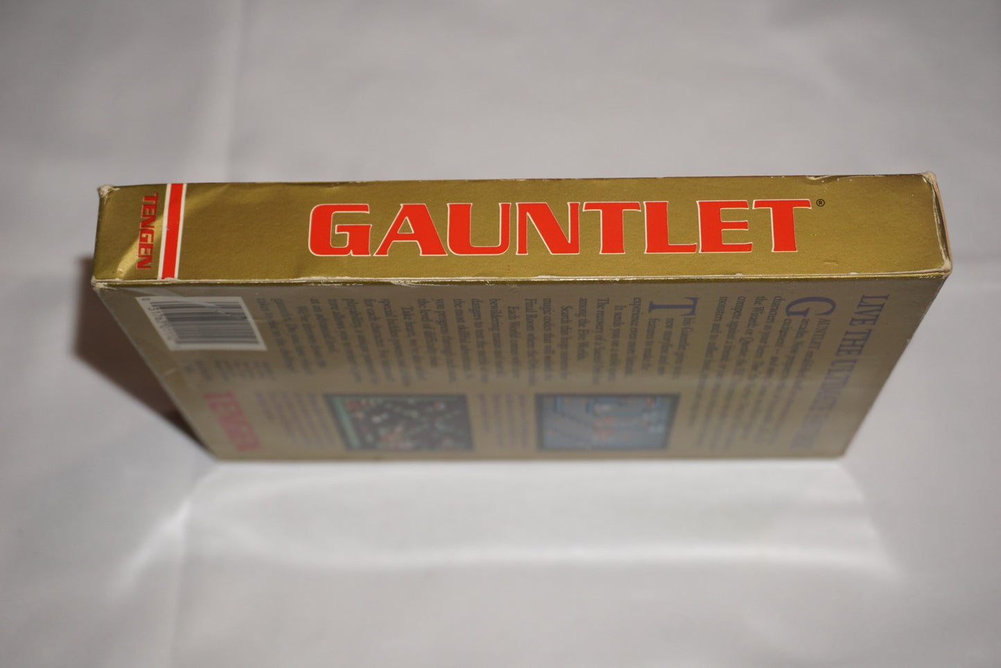 Gauntlet 1 Tengen Black  (Nintendo NES) Complete in Box w/ Poster CIB