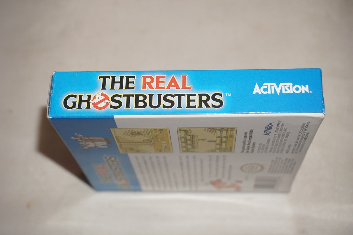 Real Ghostbusters (Nintendo Gameboy Game Boy GB) Complete CIB Authentic