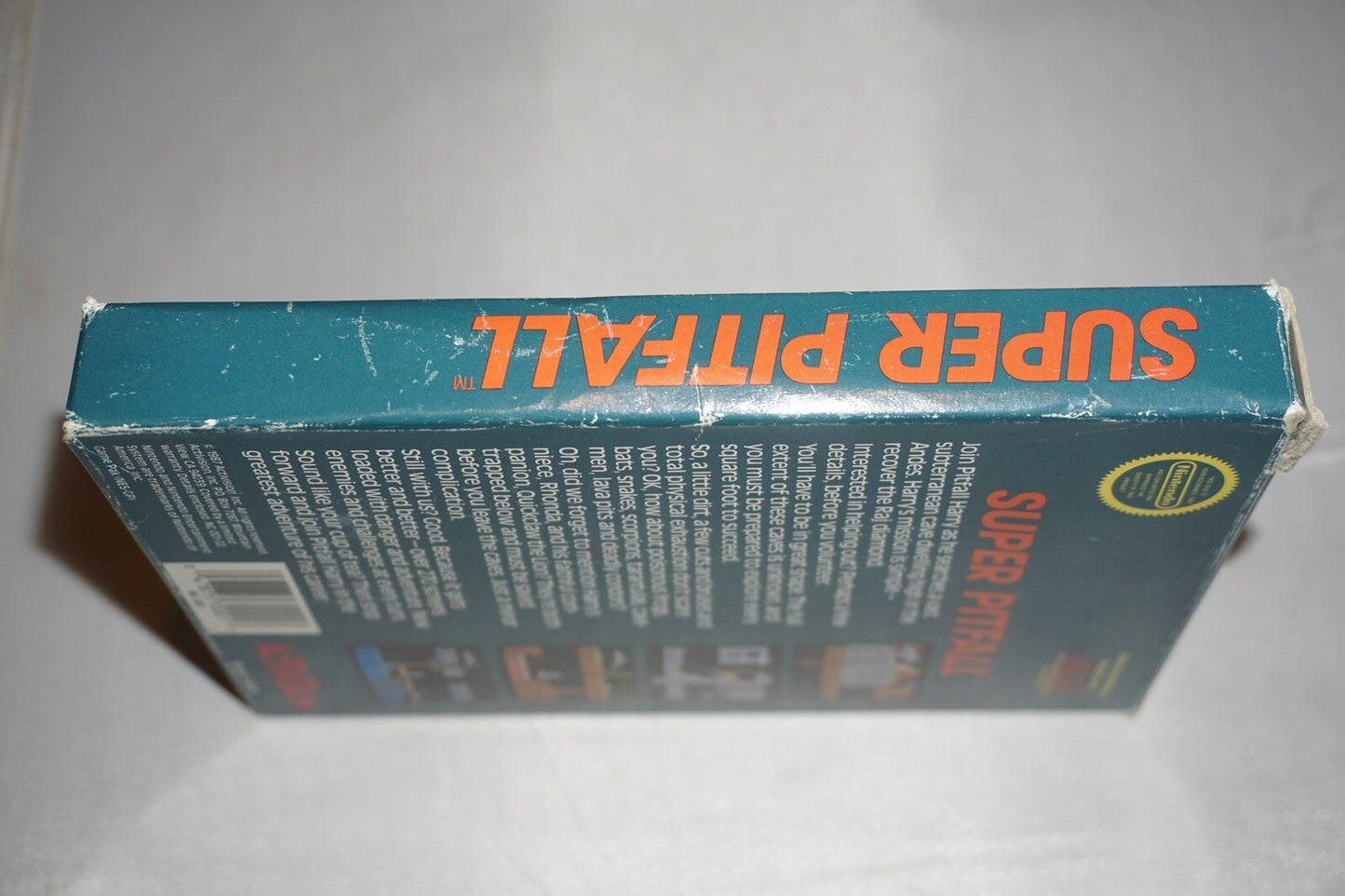 Super Pitfall (Nintendo NES) Complete in Box CIB #2