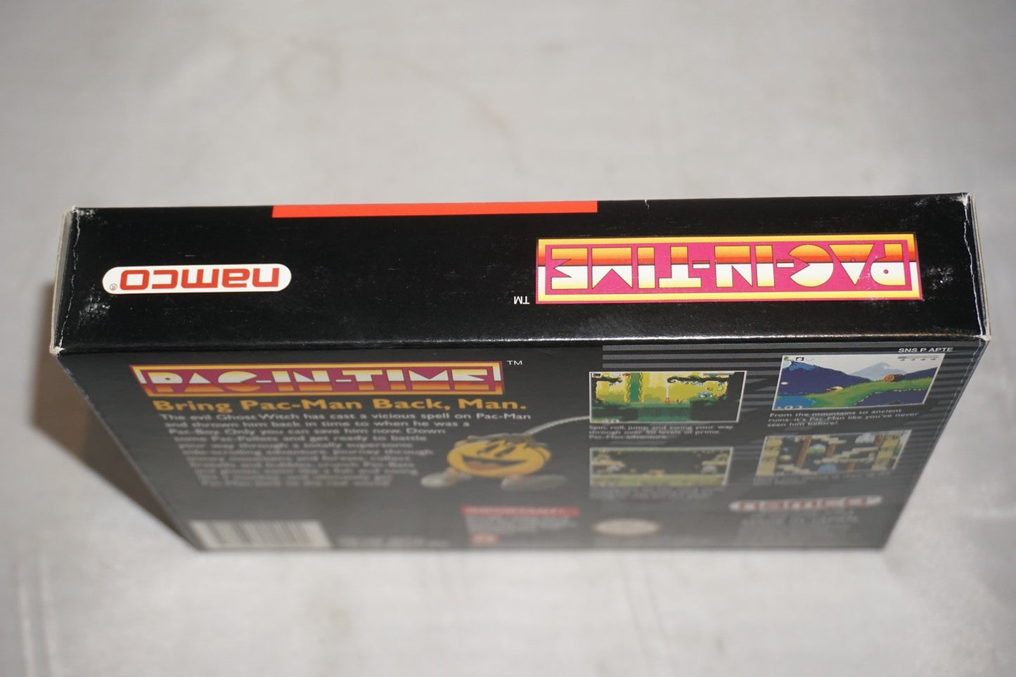 Pac In Time (Super Nintendo SNES) Complete in Box CIB