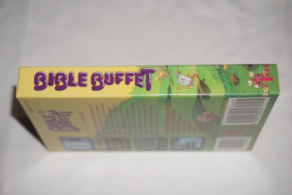 Bible Buffet (Nintendo NES) Complete in Box w/ Quiz Book CIB Near Mint