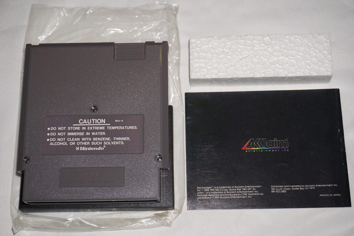 Star Voyager (Nintendo NES) Complete in Box CIB