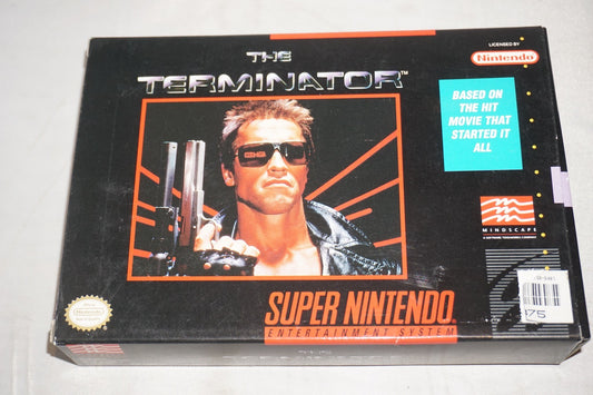 Terminator 1 (Super Nintendo SNES) Complete in Box CIB