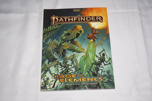 Rage Of Elements Second Edition Pocket Paperback Book Pathfinder NEW