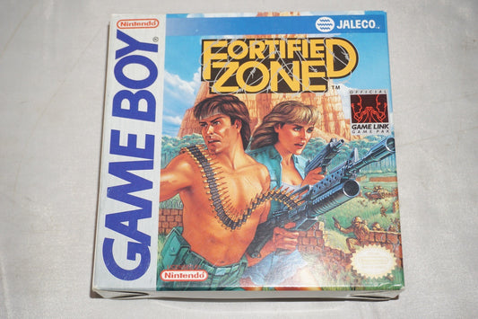 Fortified Zone (Nintendo Gameboy Game Boy GB) Complete w/ Reg Card CIB Authentic