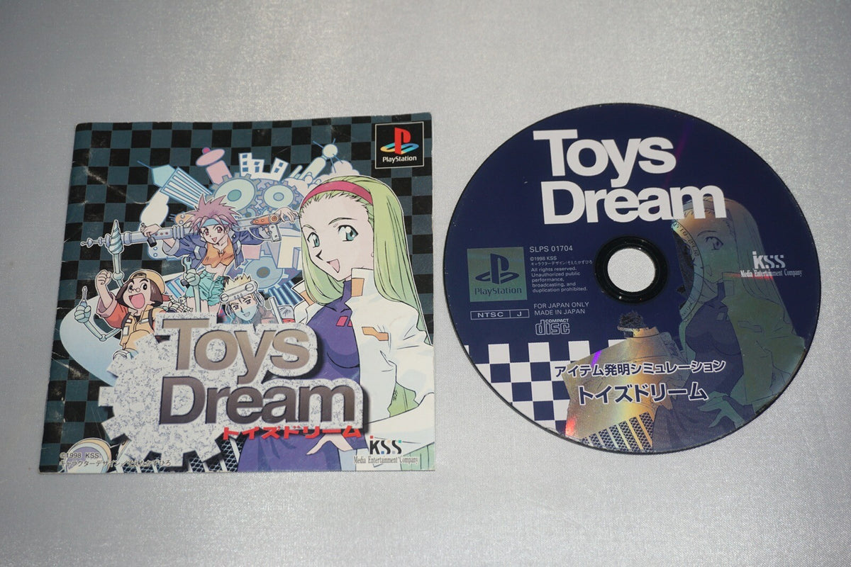 Toys Dream (Sony Playstation 1 ps1) w/ Manual JAPAN