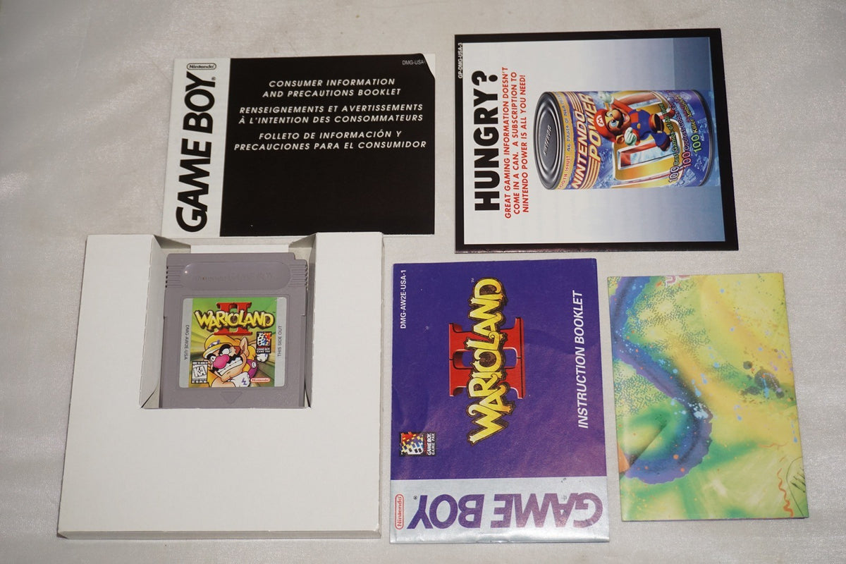 Wario Land II 2 (Nintendo Gameboy Game Boy GB) Complete CIB Authentic