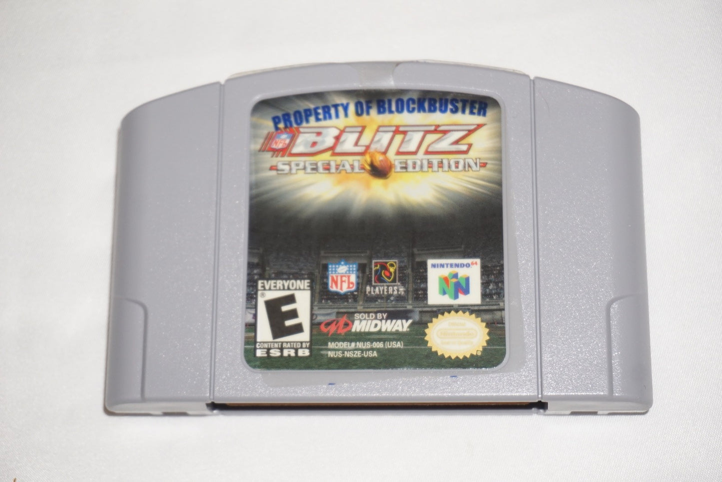 NFL Blitz: Special Edition (Nintendo 64 N64) with Box No Manual